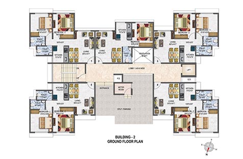 Building 02 - Ground Floor Plan